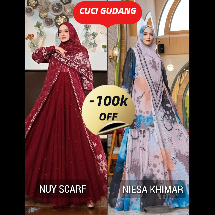 (CUCI GUDANG) ELDEENA SERIES SARIMBIT PREMIUM ELDEENA SYARI COUPLE KELUARGA GAMIS TANAH ABANG