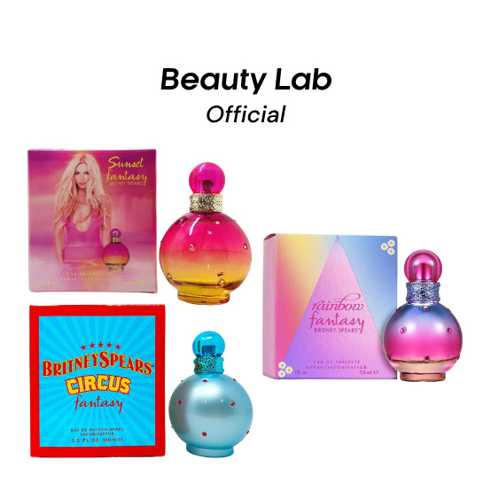 Parfum Premium Britney Spears Sunset Fantasy Circus Fantasy Rainbow Fantasy Parfum Wanita 1Pcs - Ful