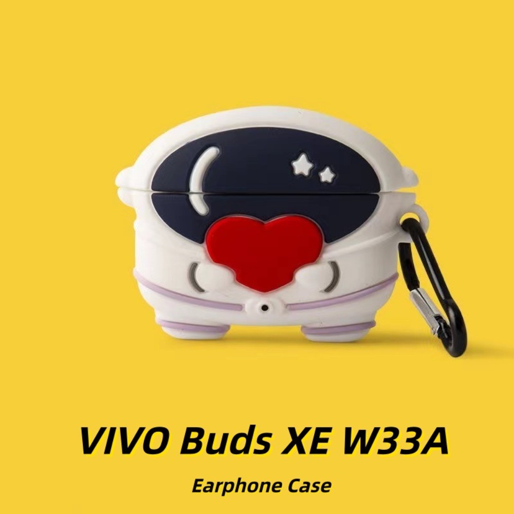 3Cideas Untuk VIVO Buds XE W33A Case Kartun Babi jas hujan Soft Silicone Earphone Case Cover NO.1