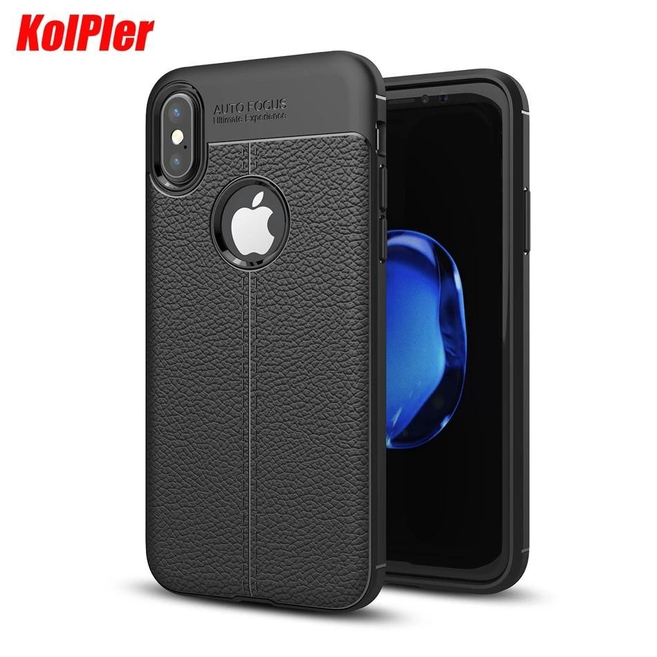 CASE IPHONE X / XS / XR / XS MAX CASE CARBON AUTOFOCUS LEATHER CASE HIGH QUALITY