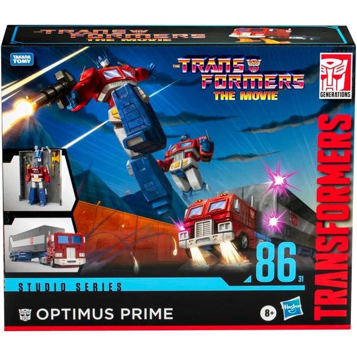 Hasbro Transformers Toys Studio Series Commander Class The Transformers: The Movie 86-31 Optimus Pri