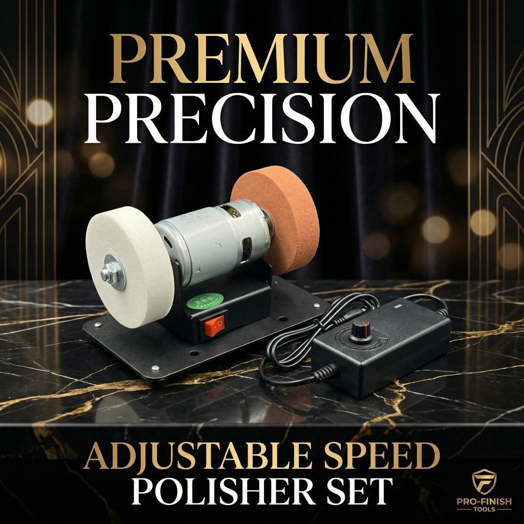 Double Grinder Machine Set 100W Mesin Gerinda Duduk Alat Poles Amplas Besi Baja Stainless Batu Akik 