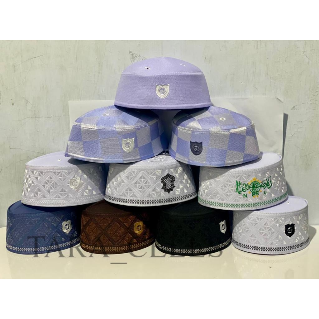 COD Songkok NU putih Peci Nu assagofah Kopyah NU hijau putih Peci haji putih peci nu madrasah peci n