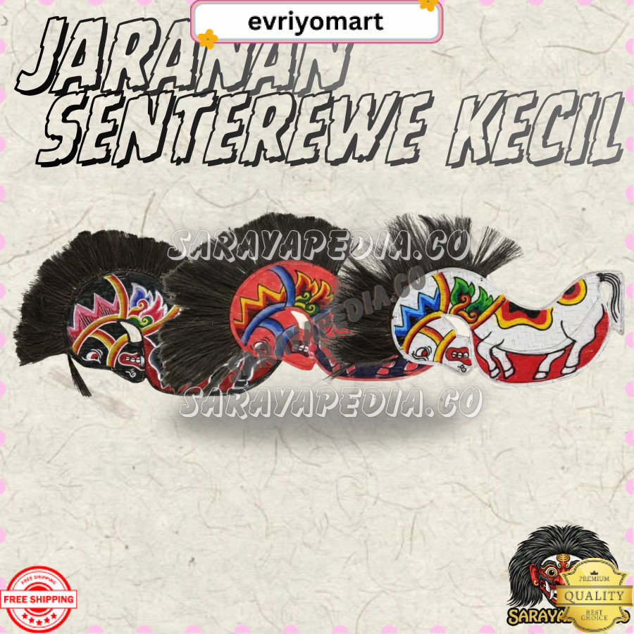 READY Jaranan Tari Senterewe Jaranan Pentas Premium SRY EVR