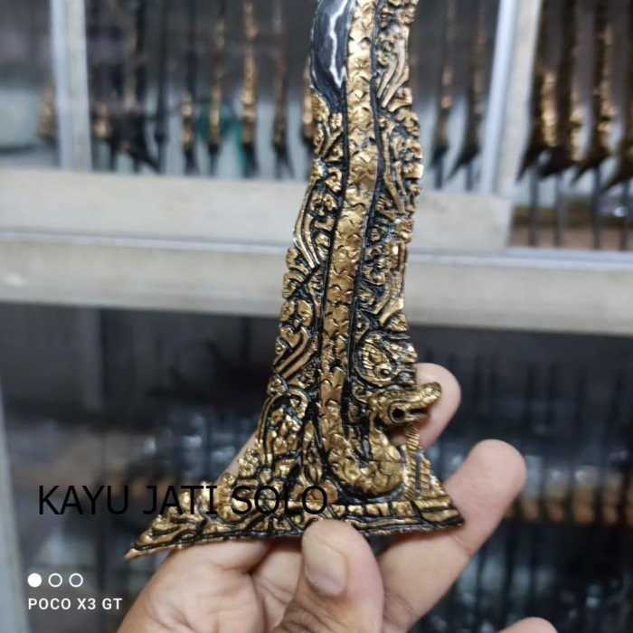 kerris sengkelat nogo rojo kinatah emas Antikan Terlenkap KJM7654