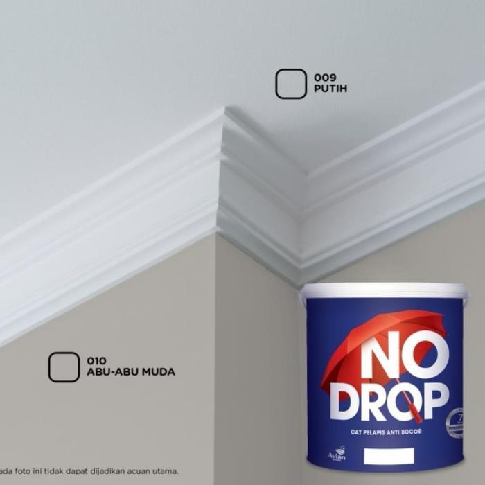 NO DROP Putih 009 Cat Waterproofing 1 Kg - NoDrop 1Kg White - 009 PUTIH