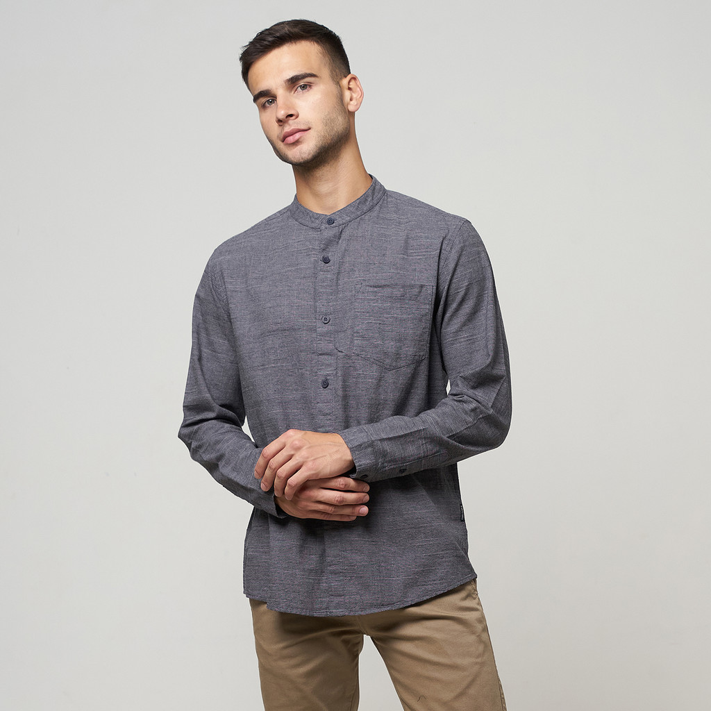 GABRIELLE KEMEJA KOKO LENGAN PANJANG REGULAR FIT AACC159A0123