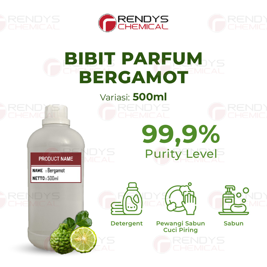 Bibit Parfum Bergamot 500ML / Parfum Bergamot Fragrance Oil 500 ML