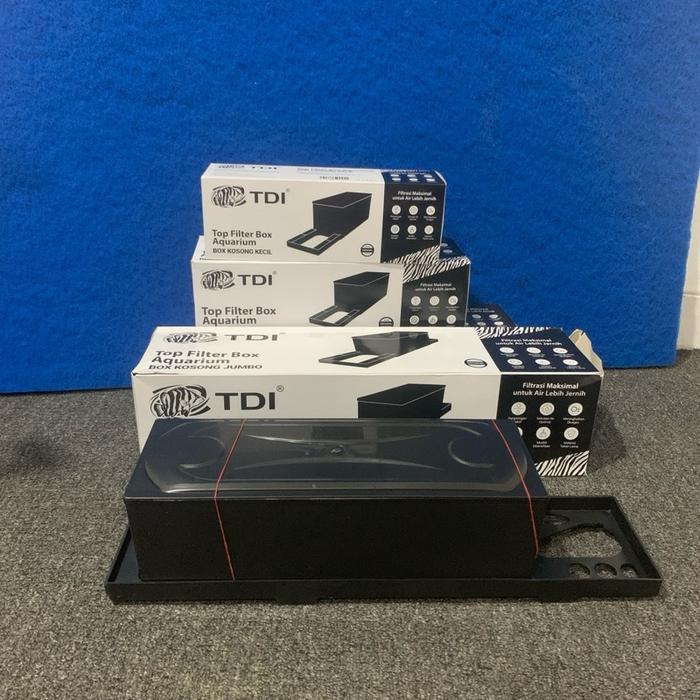 box kosong filter TDI ukuran JUMBO top filter aquarium TIGER DATZ INDONESIA