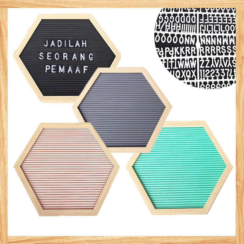 Go Store - Letter Board / Papan Tulis Tempel / Papan Huruf & Angka / Papan Nama Bayi / Papan Huruf