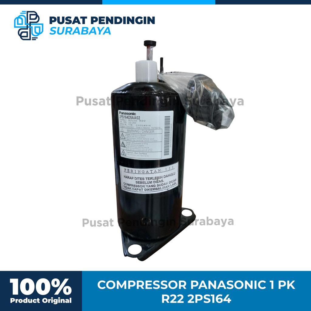 Compressor AC Panasonic 2PS164D5AA02 / Jual Compressor AC 1PK R22
