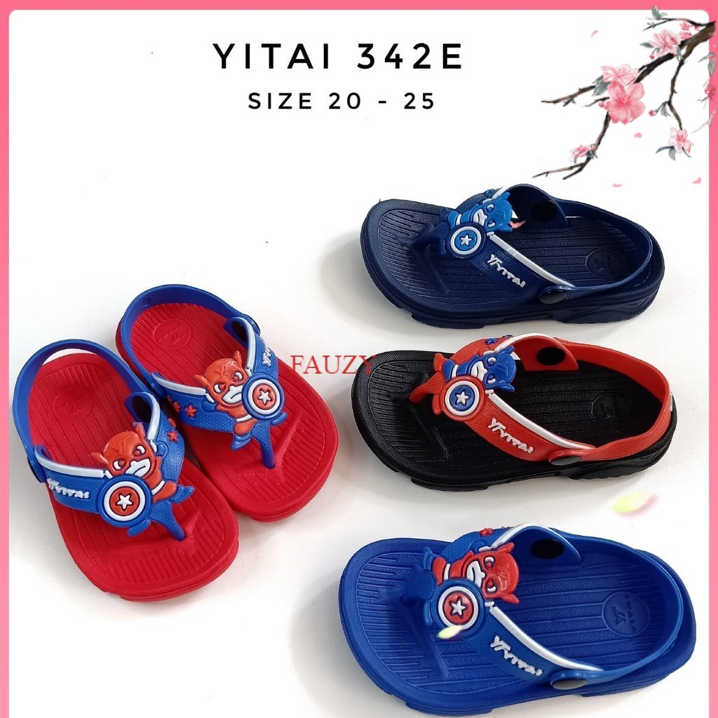 Sandal Anak Cowok  TALI BELAKANG YITAI 342