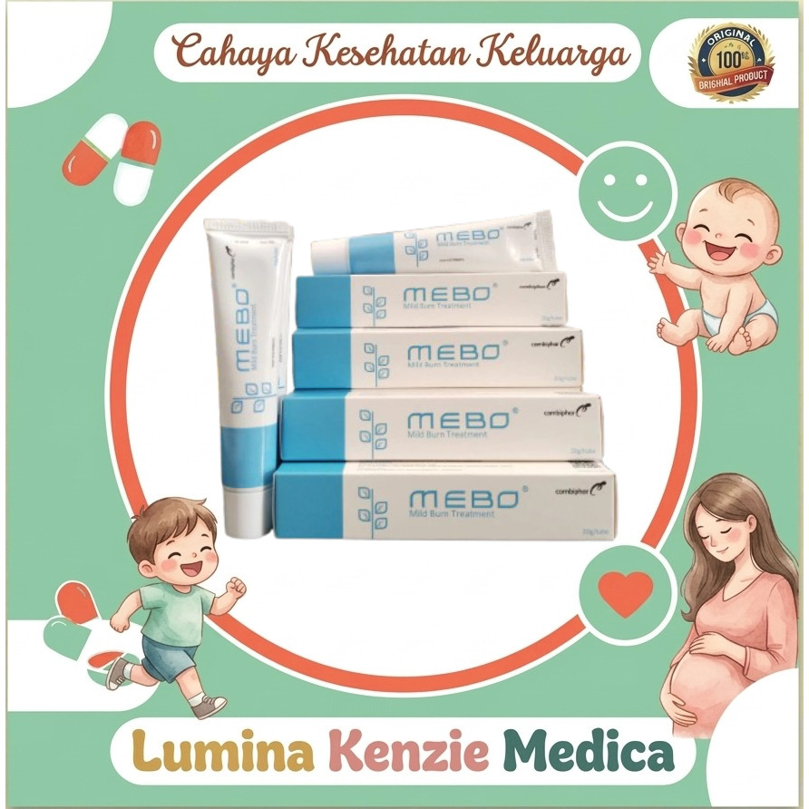 MEBO Salep Untuk Membantu Meringankan Luka Bakar - Mebo Oint 20Gr - Mebo Wound