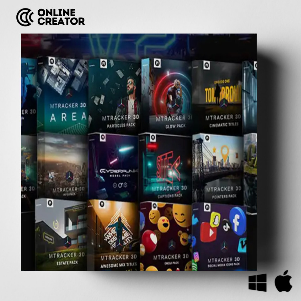 mTracker 3D FCPX Plugin Simulasi Ruang 3D