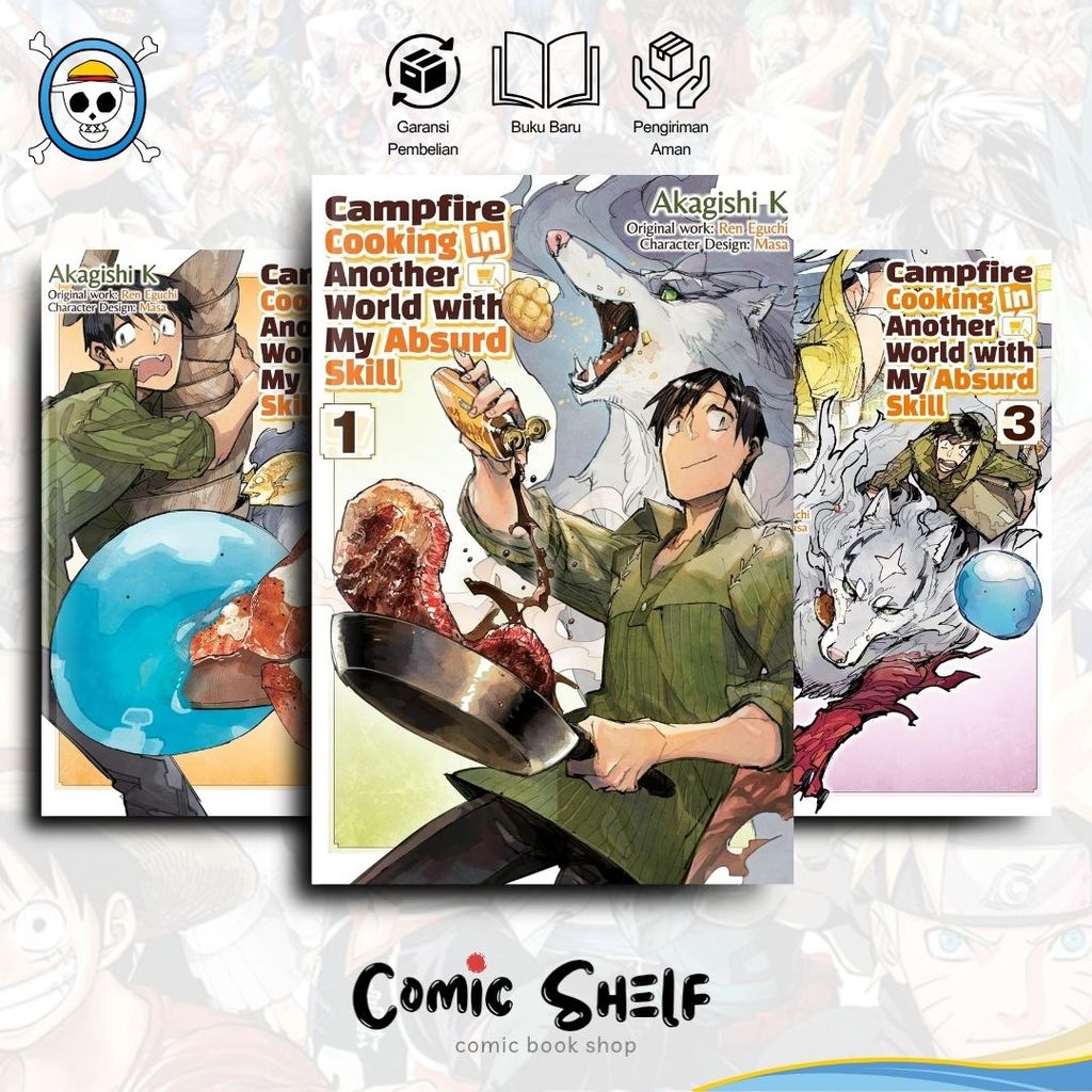 Campfire Cooking in Another World with My Absurd Skill (Manga) (10 book series)