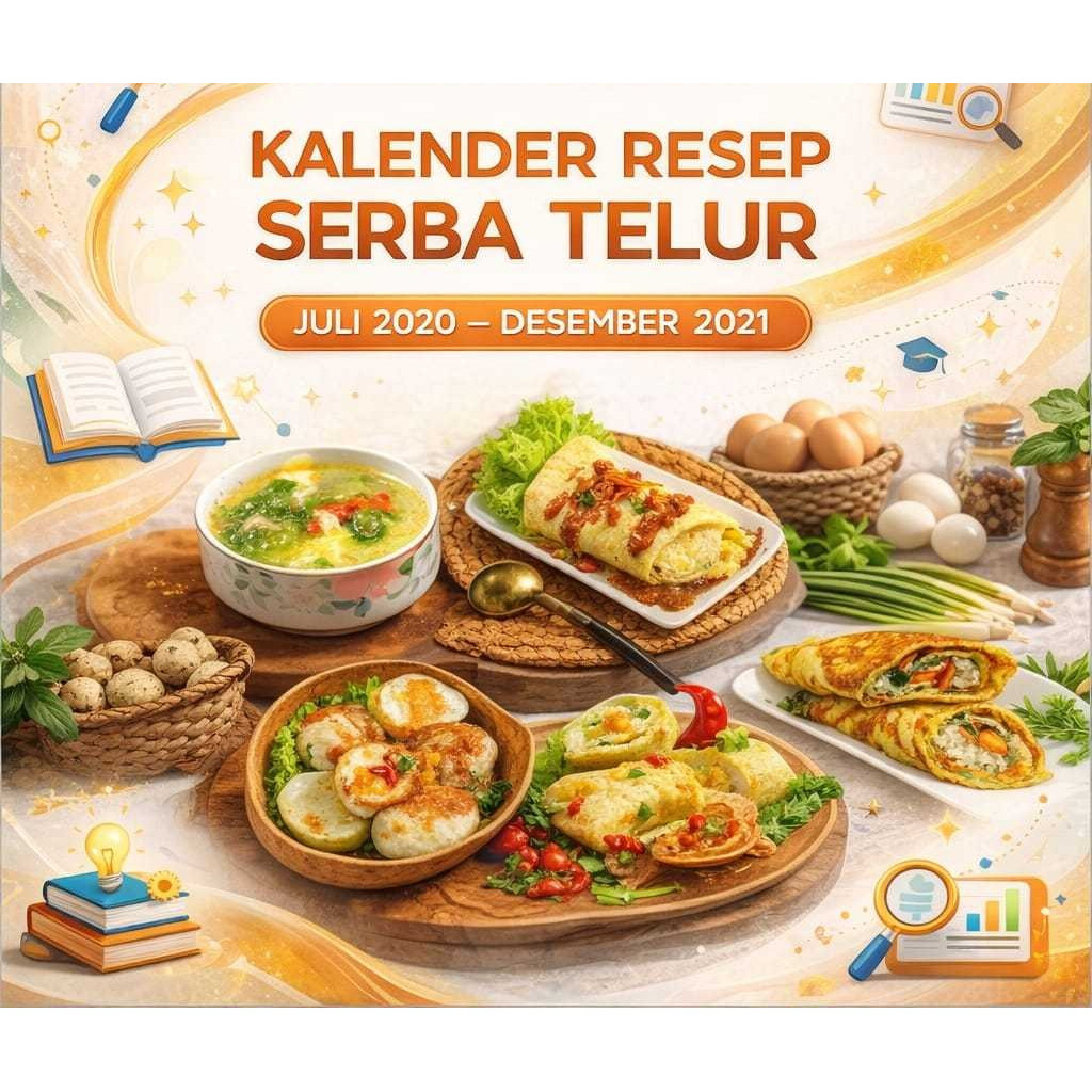 SolusiKita Kalender Resep Serba Telur Praktis & Variatif