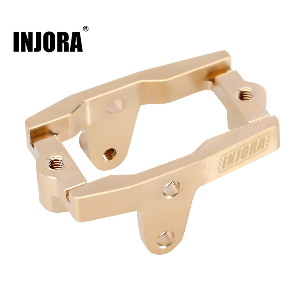 INJORA 11g Brass Servo Mount for 1/18 RC Crawler Car TRX4M Upgrade Parts (4M-19)