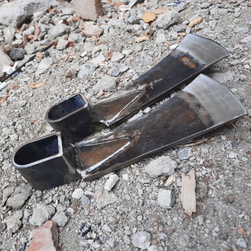 Pacul Gancu Baja Asli 9cm - Alat Bongkar Tanah Liat & Batu Gunung Anti Bengkok