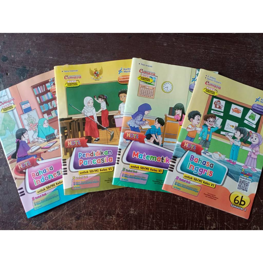 Buku LKS Cemara Putra Nugraha SD MI Kelas 6 Merdeka Semester 2 Genap 2025 2026