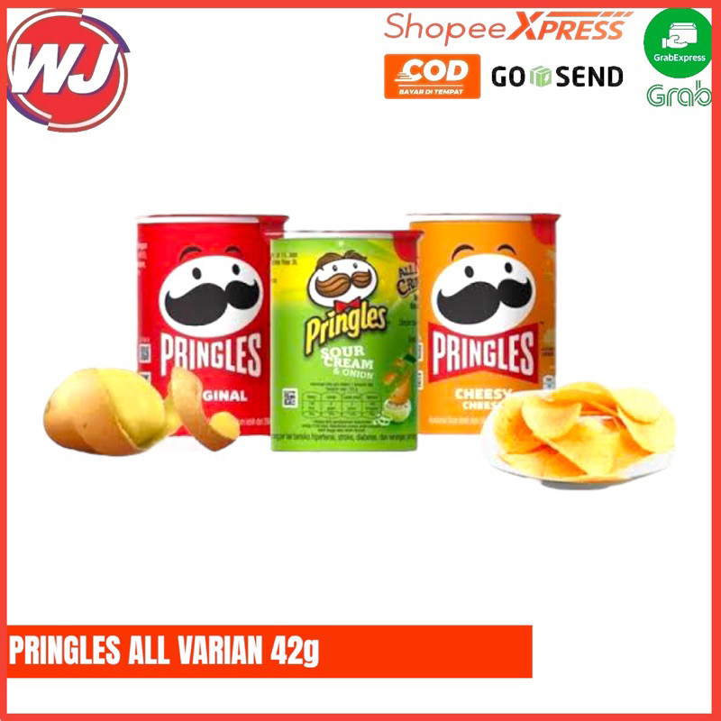 PROMO Pringles Mini All Variasi 42g Original