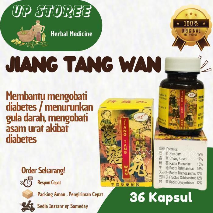 JIANG TANG WAN - OBT MENURUNKAN DIABETES BEST ORIGINAL TOKO gudangsehat LS