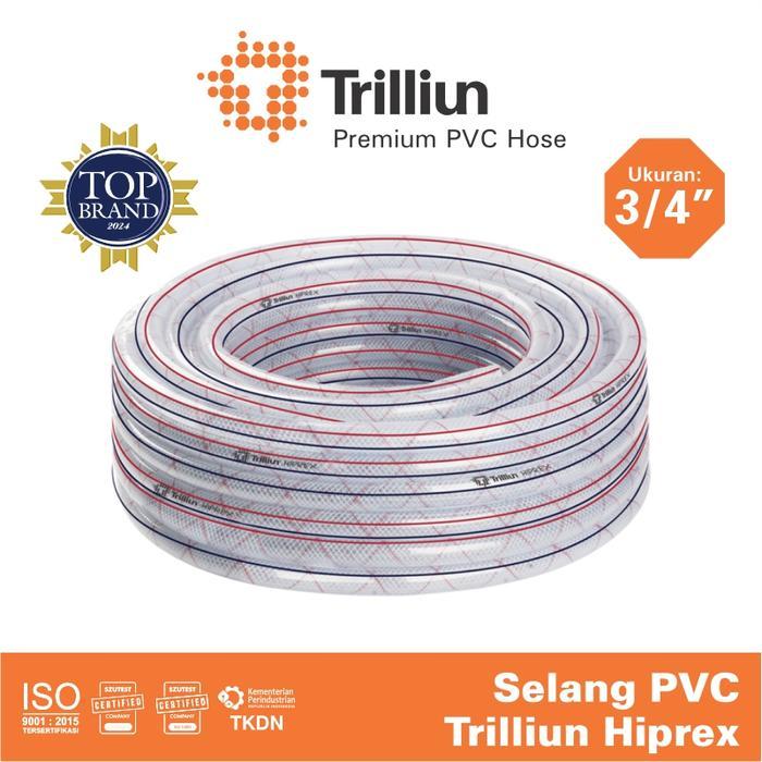 Selang Air PVC Trilliun Hiprex 3/4" Inch - 10 Meter