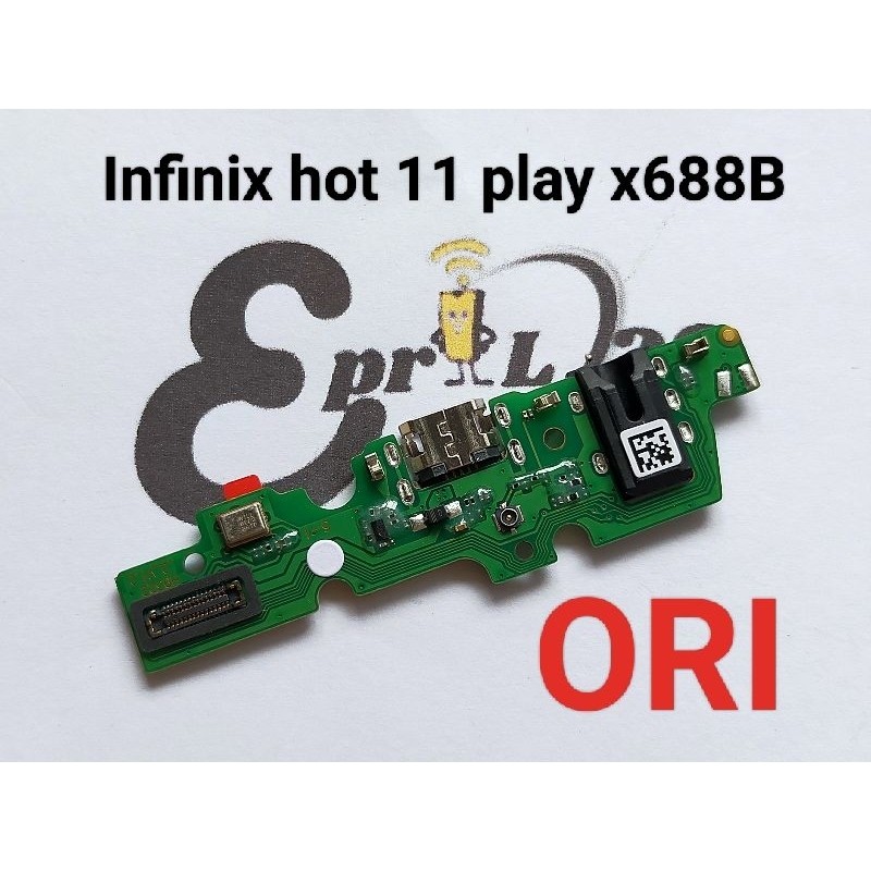 KONEKTOR CHARGER INFINIX HOT 11 PLAY PAPAN CAS INFINIX HOT 11 PLAY X688B ORIGINAL+