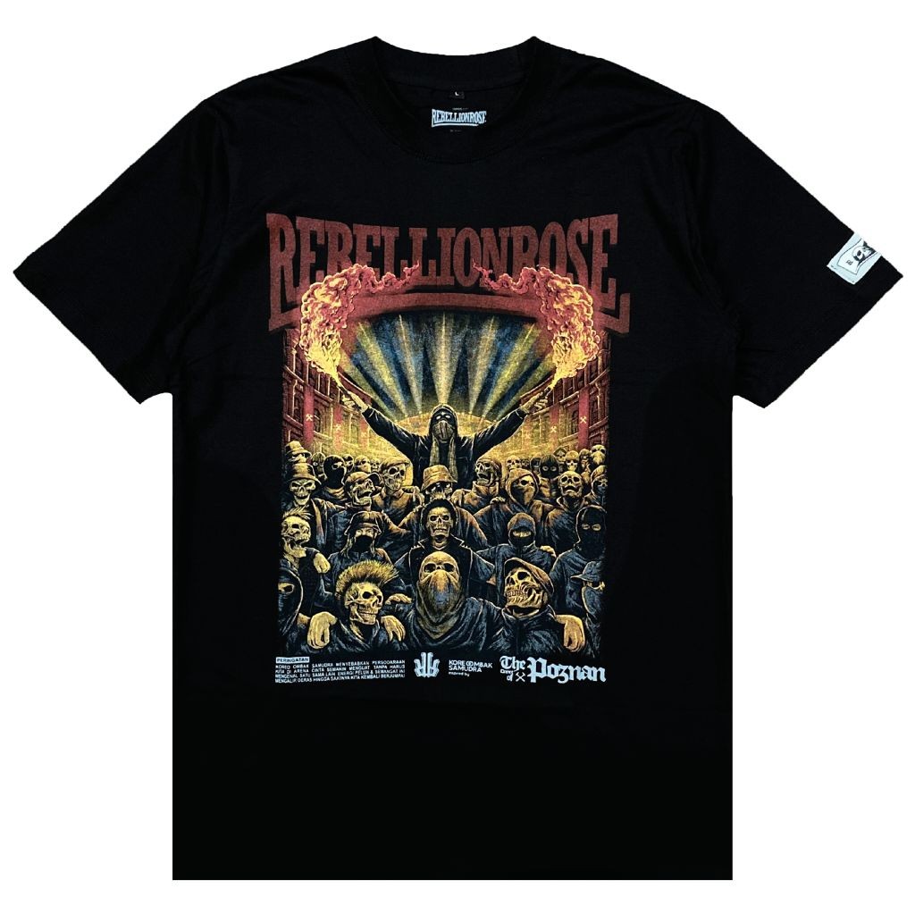[HOT] Tshirt REBELLION ROSE - SAMUDRA POZNAN | Rebellion Rose Official Merchandise