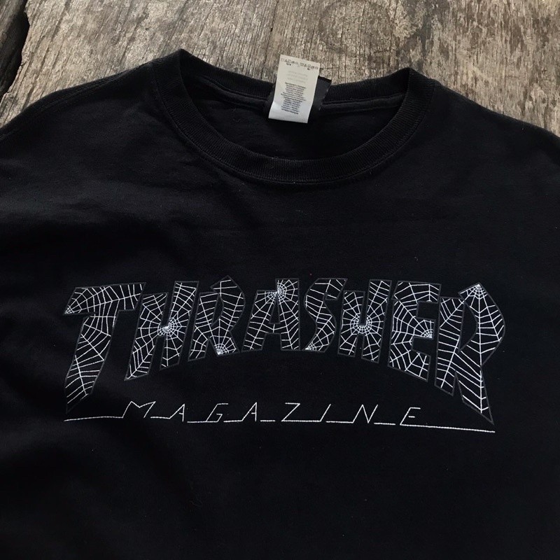 (COD) THRASHER SPIDER WEB LONG SLEEVE