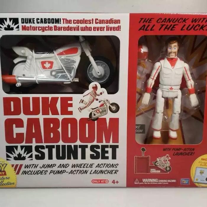 Thinkway Toy Story Duke Caboom Stunt Set