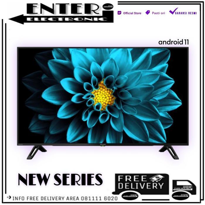 PROMO GASPOLL SHARP 4TC60DK1X - SMART ANDROID TV 60 INCH 4K HDR 4T C60DK1 4T C60DK1X