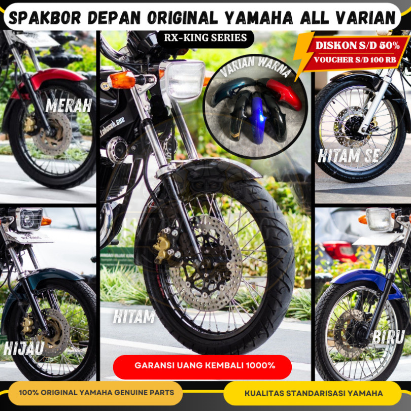 Spakbor Slebor Depan Motor Rx King New Rx King SE Original Yamaha ALL VARIAN 3RS-F1510-02-0X 3RS-F15