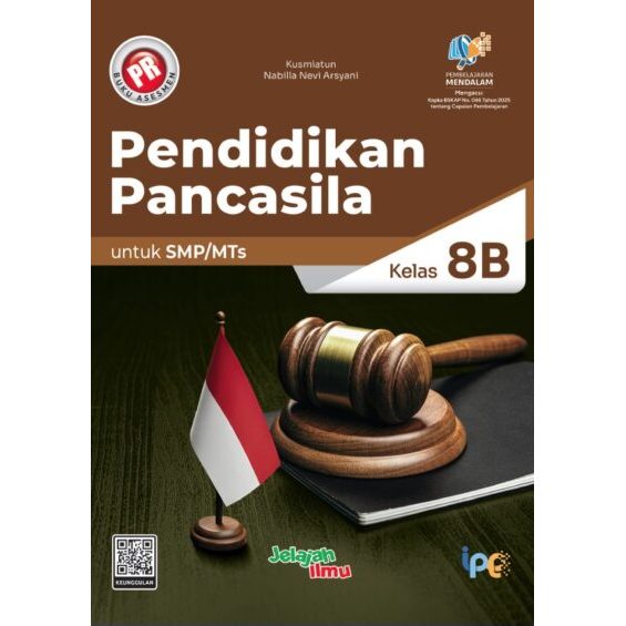 Buku PR PPKN SMP Kelas 8 Semester 1&2 Intan Pariwara Terbaru