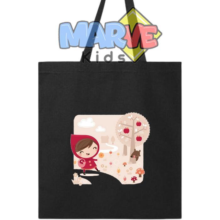 Totebag Tote GoodieBag Pinocchio Tas Serut Sekolah Anak Ulang Tahun Souvenir Kado Ultah Bingkisan Ha