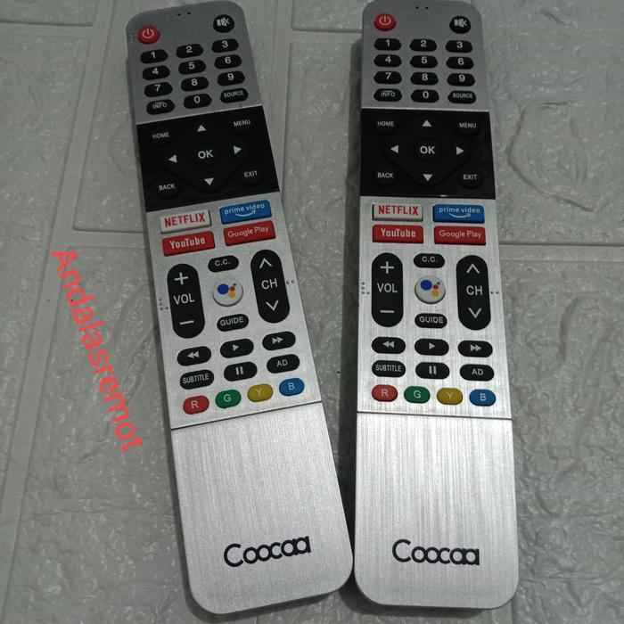 PROMO  REMOT REMOTE TV COOCAA ANDROID SMART TV