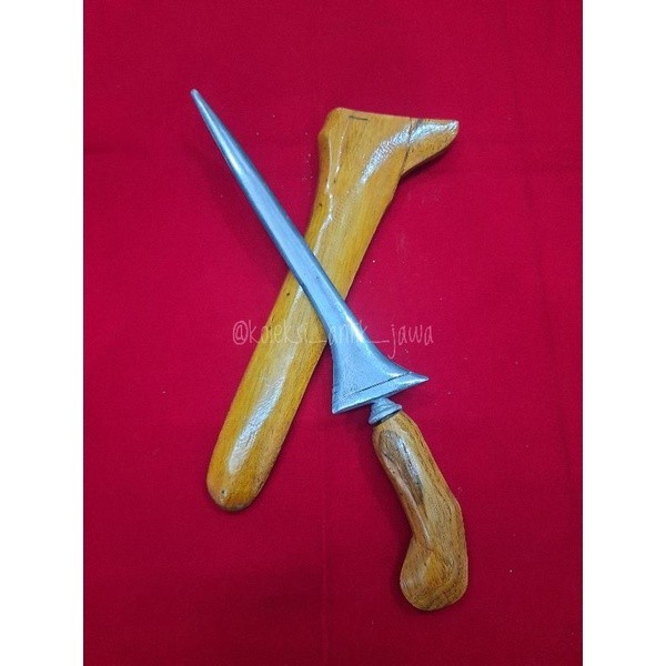 Keris Cundrik Tari Almunium Tebal