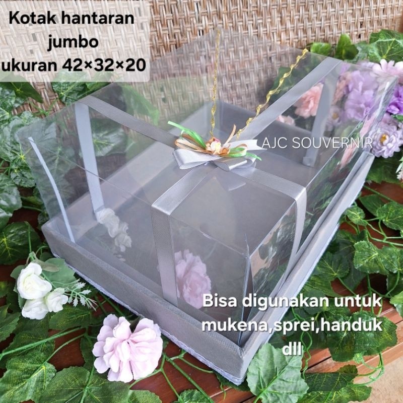 BOX KOTAK SESERAHAN JUMBO XL HANTARAN PERNIKAHAN MIKA TEMPAT PARCEL HARGA SATUAN