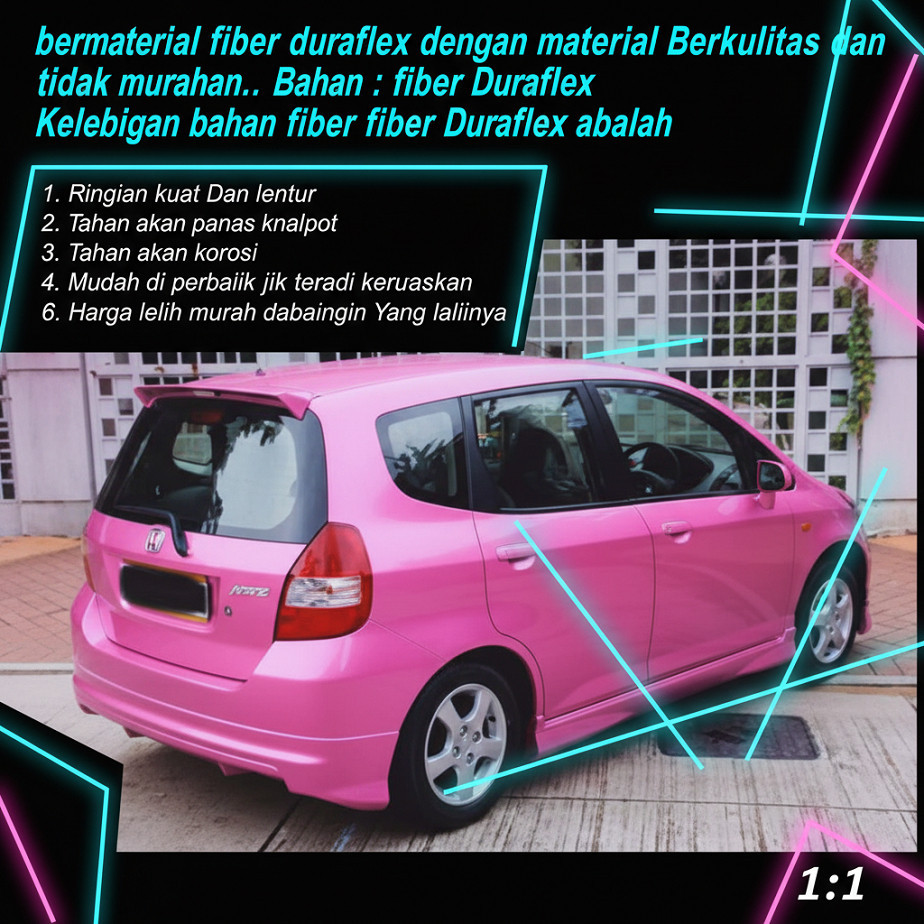 bodikit bodykit jazz gd3 2003 2004 2005 2006 mugen bodkit jazz mugen body kit jazz mugen