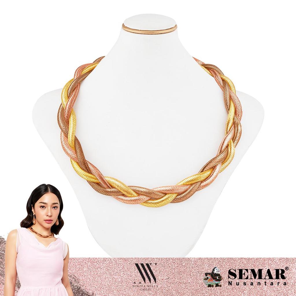 Nikita Willy Gold Kalung Emas Featherlite Whisper Necklace Collection 18K Semar Nusantara