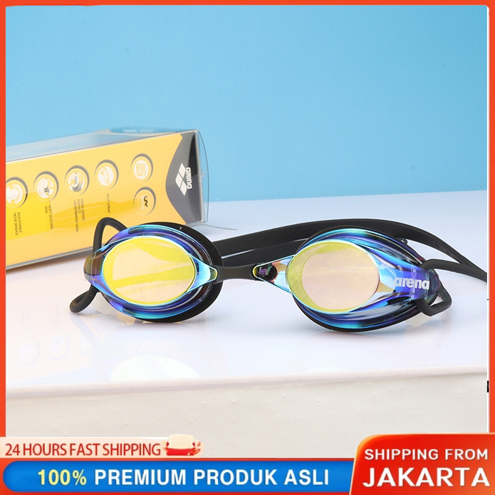Ori Kacamata Renang Arena Profesional Laju Tinggi HD Tahan Air Anti FOG & Uv Protection Pria Wanita