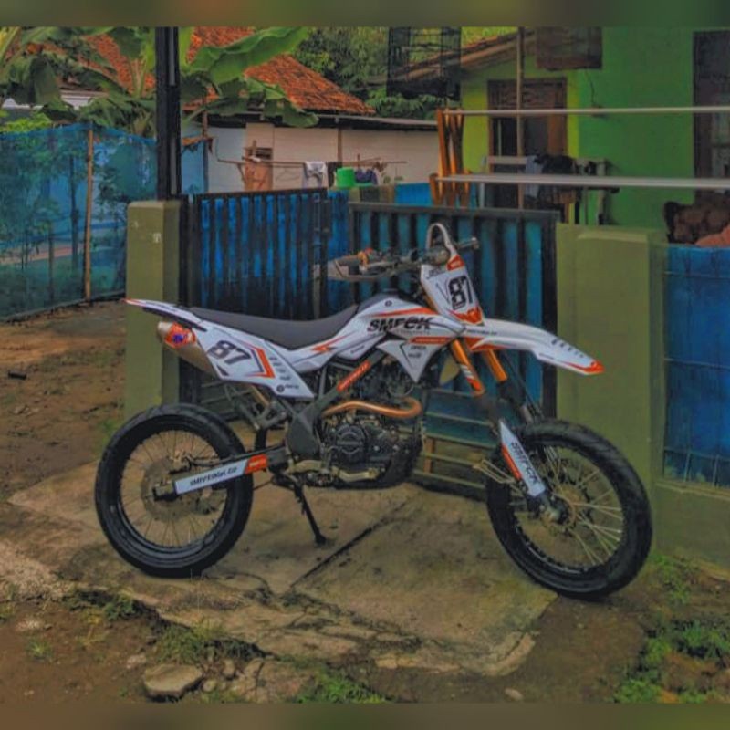 DECAL DTRACKER DEKAL DTRACKER SUPERMOTO