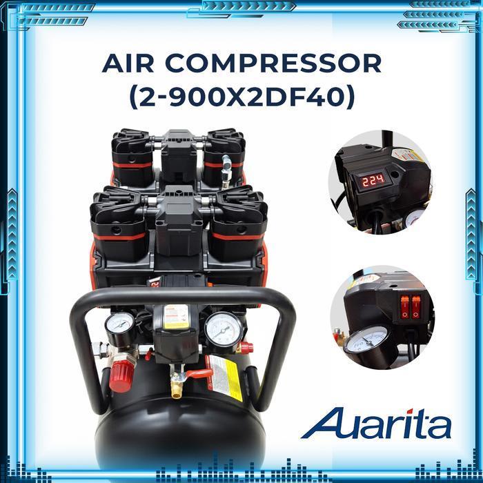 Mesin Kompressor Angin Auarita Silent Oilless Compressor 40liter - Mesin Kompresor