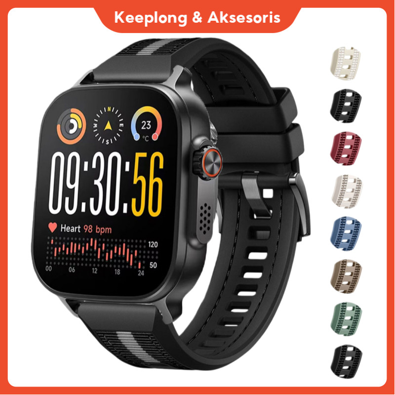 22MM Silicone Strap for Realme Watch 5/3/2 Strap Original Replacement Sport Rubber Realme Watch S2 /
