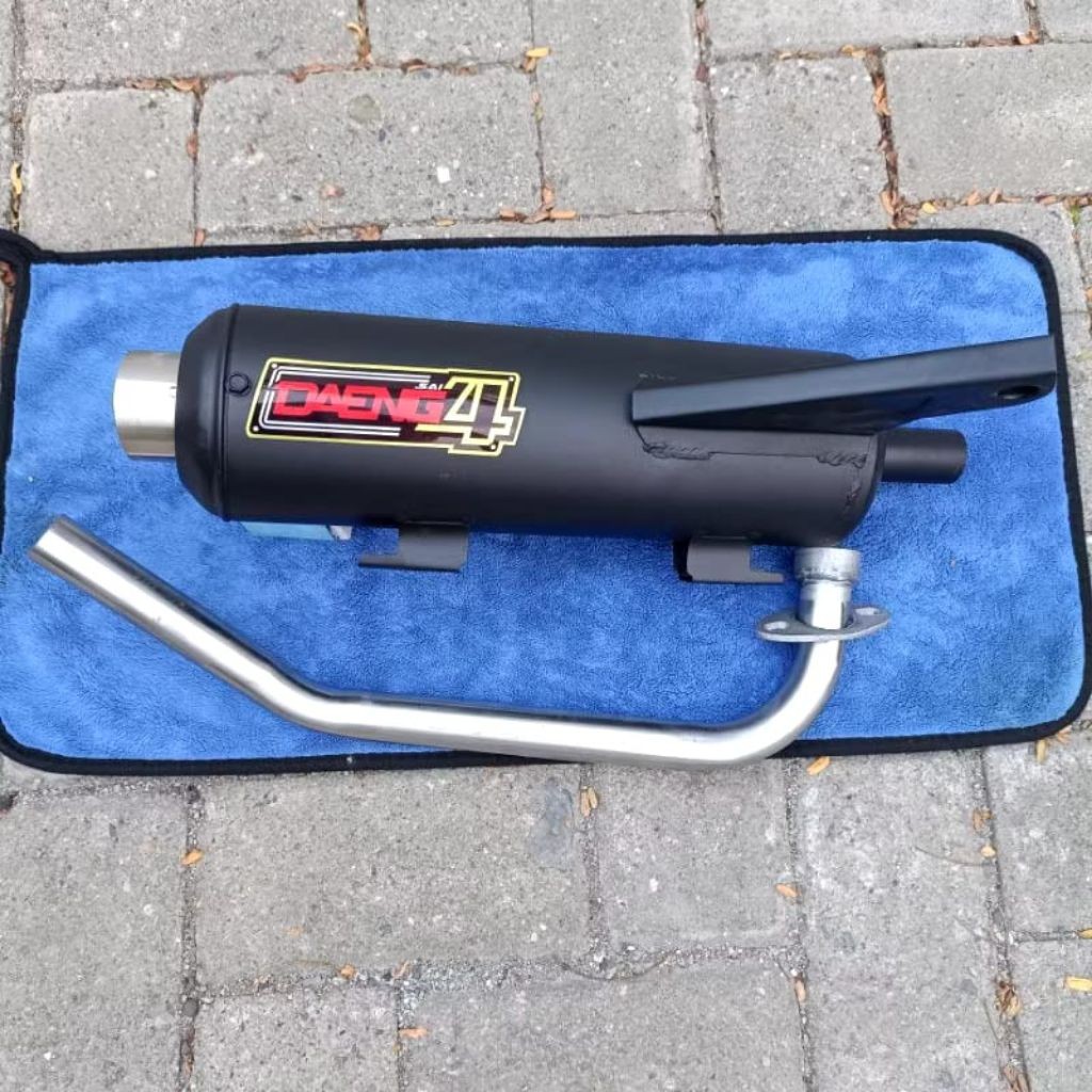 Daeng Sai4 Standard Racing Exhaust Canister Stainless Pipe for Mio M3 - Mio Sporty - Mio Soul I115/1