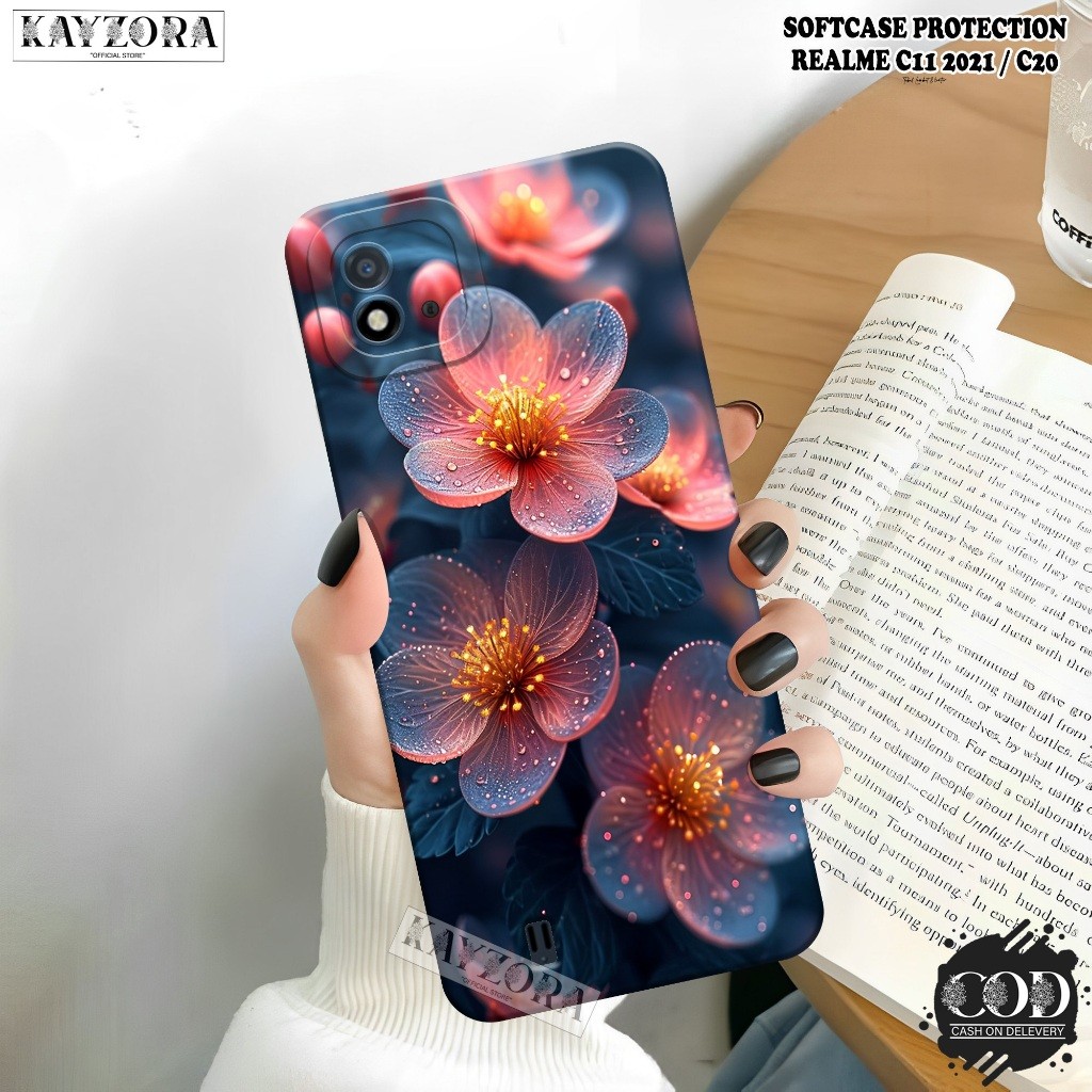 Case REALME C11 2021 / C20 Terbaru - Fashion Case Kartun - Casing REALME C11 2021 / C20 - Silikon Pr