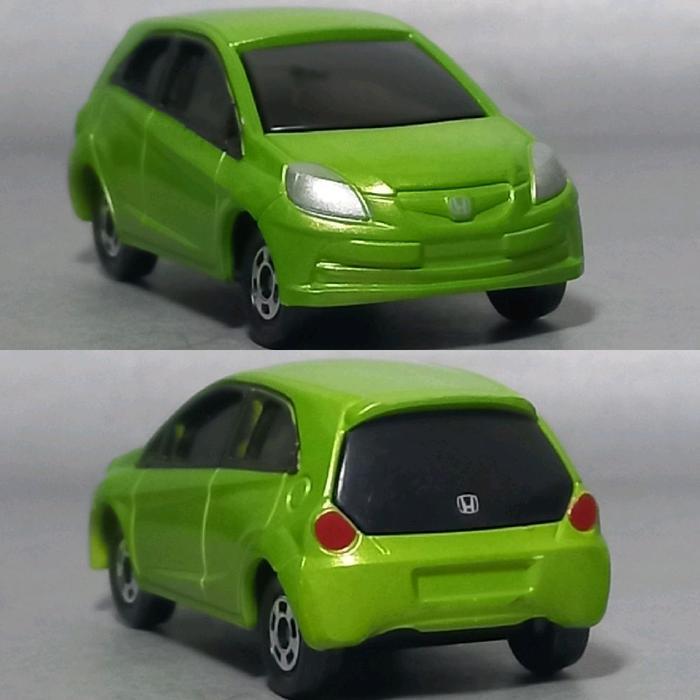 Diecast 1:64 Honda Brio Tomica Takara Tomy Cool Drive body chasis plastik