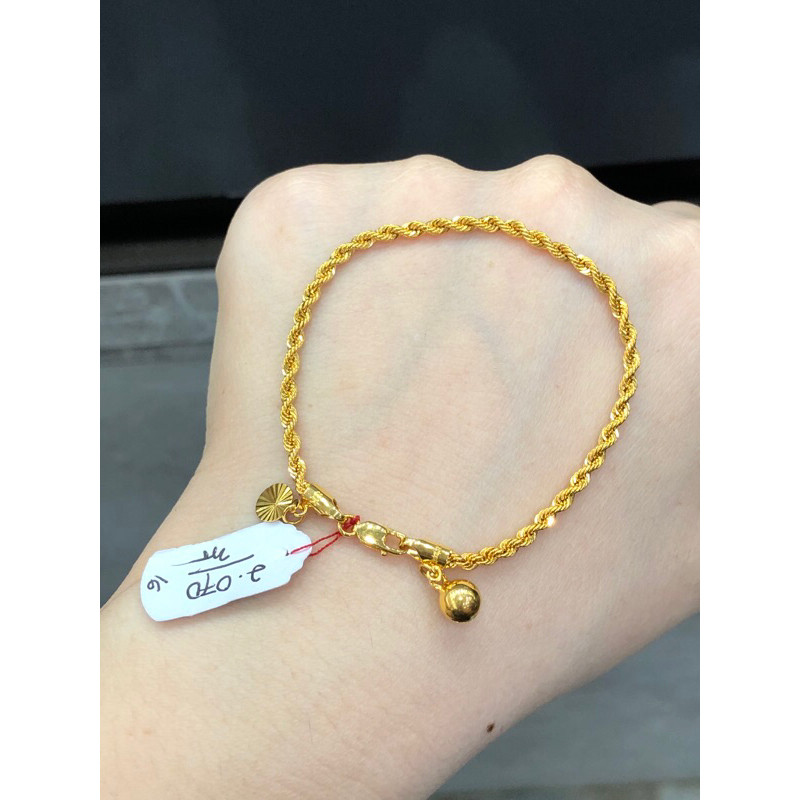 Gelang sabut dewasa 5gram an 375 ada surat