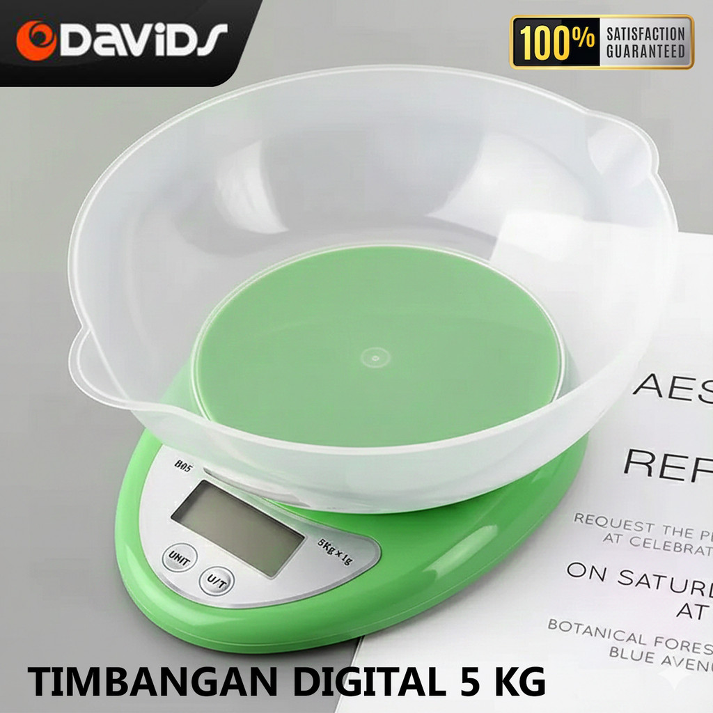 Timbangan Gram Digital Kue 5kg Bumbu Dapur Kopi FRT