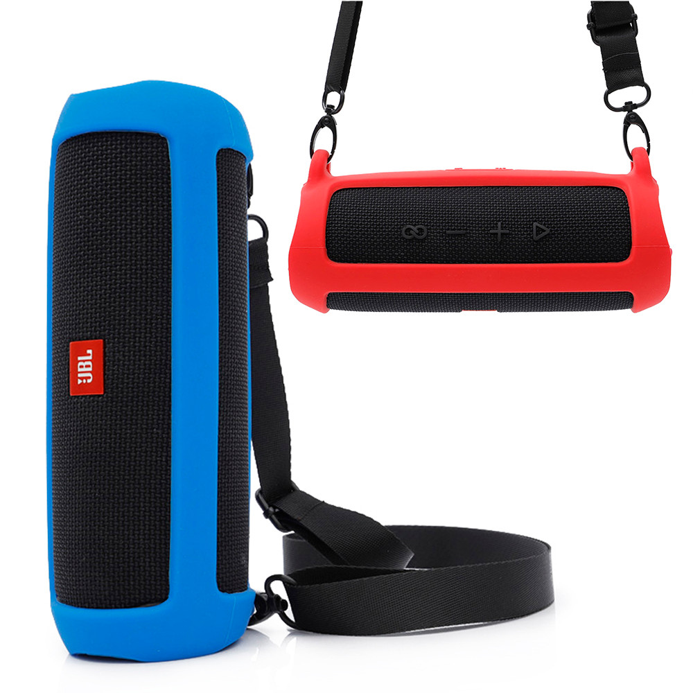 New Soft Silicone Cover Speaker Cases for JBL Flip 5 Bluetooth Speaker Shockproof Protective Sleeve 