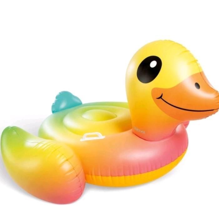 Ban Renang model bebek besar santai diKolam Renang,Dipantai